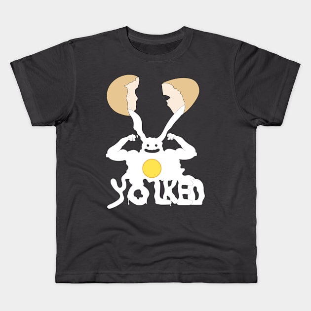 Yolked Kids T-Shirt by Drawin4U